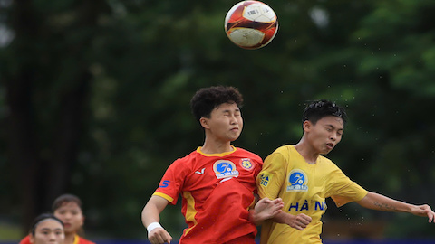 Vòng 4 giải bóng đá nữ VĐQG – Cúp Thái Sơn Bắc 2025: Hà Nội tạm vươn lên đầu bảng  Vòng 4 giải bóng đá nữ VĐQG – Cúp Thái Sơn Bắc 2025: Hà Nội tạm vươn lên đầu bảng